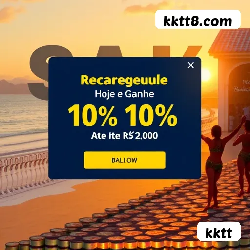 Bônus boas-vindas kktt R$100